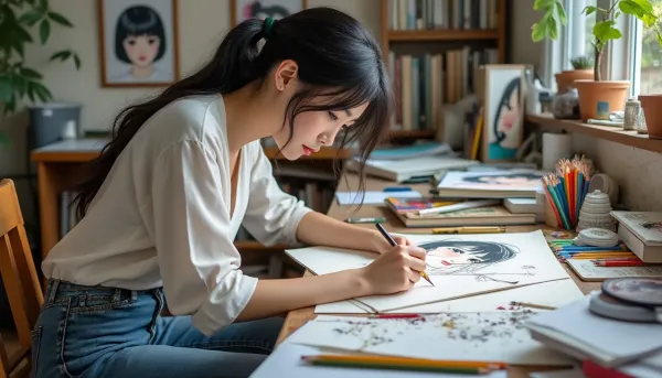 Dessiner un manga : Approfondir ses personnages avec des détails