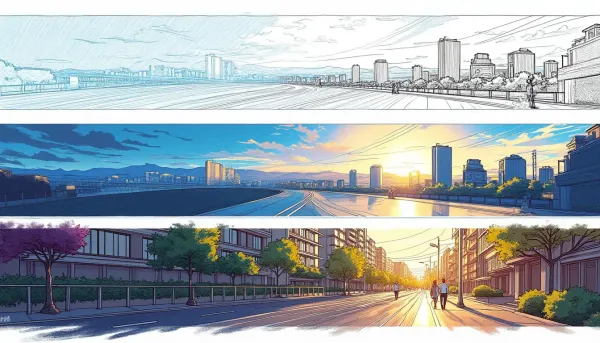 Dessiner un manga : Étapes pour créer des arrière-plans captivants